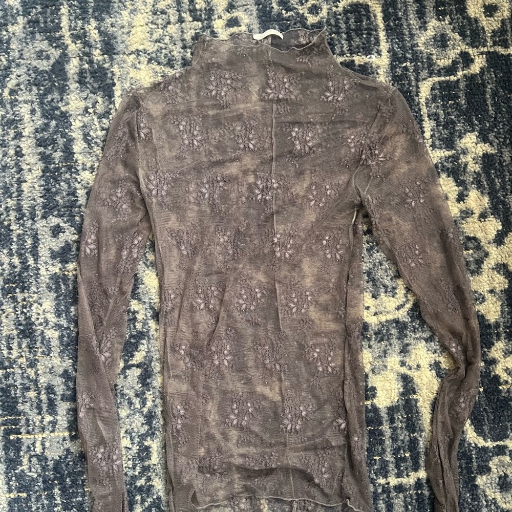 Free people mesh long sleeve